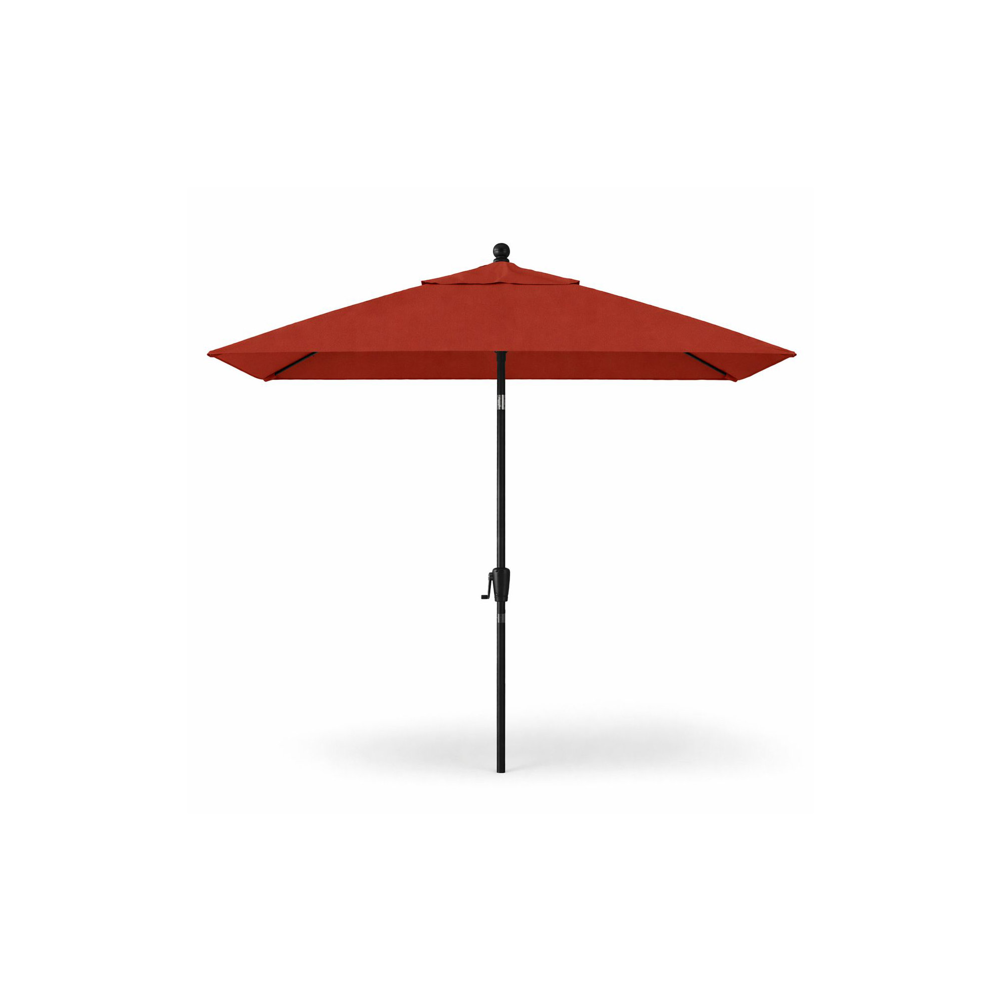 Natalie 103'' Outdoor Umbrella, Black Sapphire, Canvas Terracotta Sunbrella® Canvas