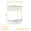 Table de bout demi-lune Artisan-Wave-1247692945