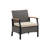 4-Piece Outdoor Rattan Wicker Conversation Set