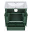 Ensemble de meuble-lavabo 30 po avec lavabo, armoire de salle de bain multifonctionnelle avec portes et tiroir, structure solide et panneau de fibres à densité moyenne-115672391-115672394