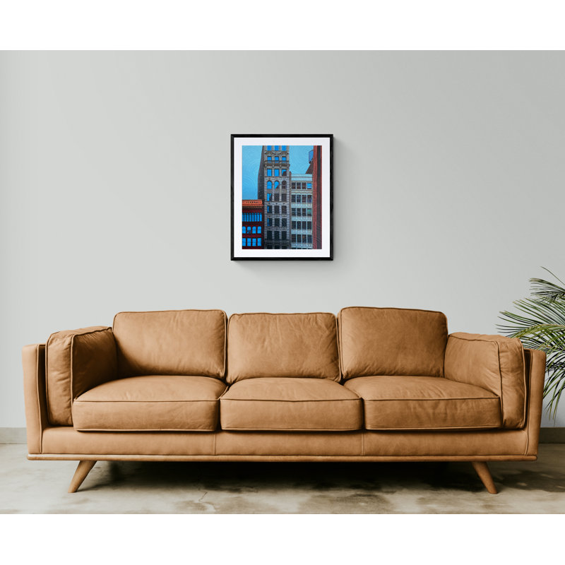 Broadway Print, 30" H x 24" W, Black Framed Paper