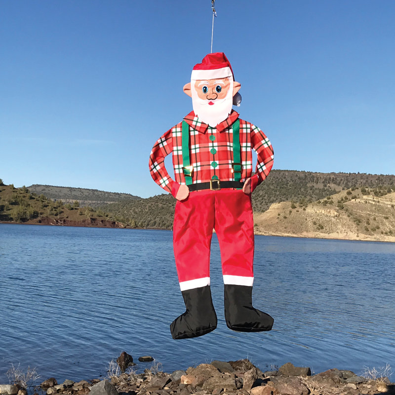 Hipster Santa Windfriend Windsock