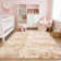Tie-Dye Rug Plush Soft Shag Rug Ideal for Living Rooms, Bedrooms, and Children's Rooms