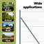 Vidaxl Fence With Posts PVC-Coated Steel-116798125-116798127