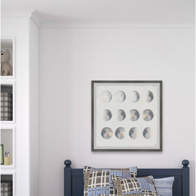 Thiessen Moon Phase Framed Print