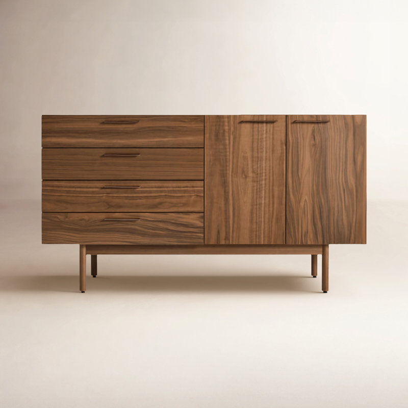 Shale 66'' W Sideboard, Walnut
