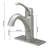 Single Hole Bathroom Faucet With Pop-Up Drain Single Handle Bathroom Sink Faucets Modern Brass Bathroom Basin Taps With Deck Plate-104234665