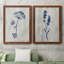 «Indigo Botanical I», ensemble de 2 reproductions d'impressions-291994804-291994794-354319583