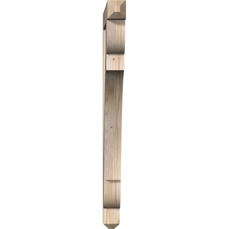 Support pour artisan olympique, Douglas (lisse), 46"H x 3.5"W x 34"D