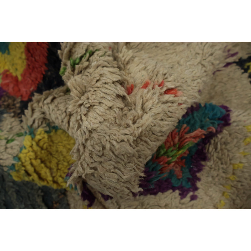 Tapis marocain multicolore Radiant 8 x 11 A Boho Chic