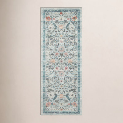 Rifle Paper Co. x Loloi Courtyard Sage Area Rug feat. CloudPile