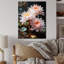 Égypte Lotus Serenity II - art mural floral en métal-1120394804