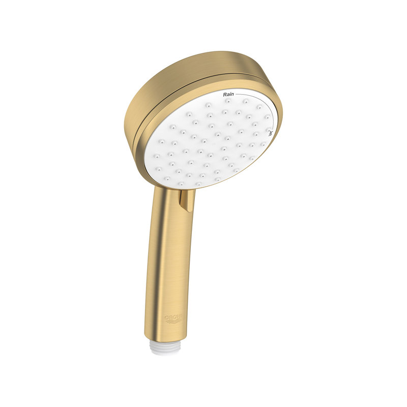 Tempesta Multi Function Handheld Shower Head, Grohe Brushed Cool Sunrise