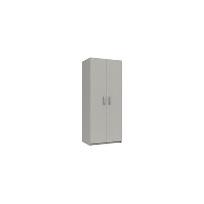 Narvaez 2 Door Manufactured Wood Wardrobe