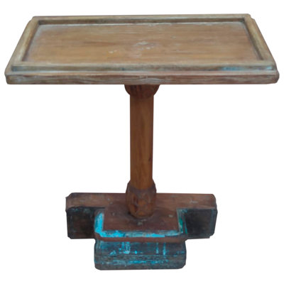 Asseline Solid Wood Frame End Table