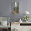 «Creancey Geraniums 2 Light» par Shirley Novak, art mural en métal-723260906