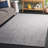 Restoration Vintage 902 Hand Tufted Cotton/Polyester Abstract Indoor Use Only Rug in Navy/Ivory-1528270594