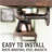 Hibbell 2 Piece Solid Wood Industrial Pipe Shelves-1544023062