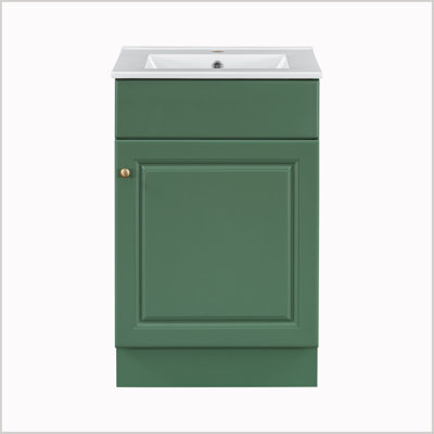 Meuble-lavabo de 20 po avec lavabo et tablette réglable