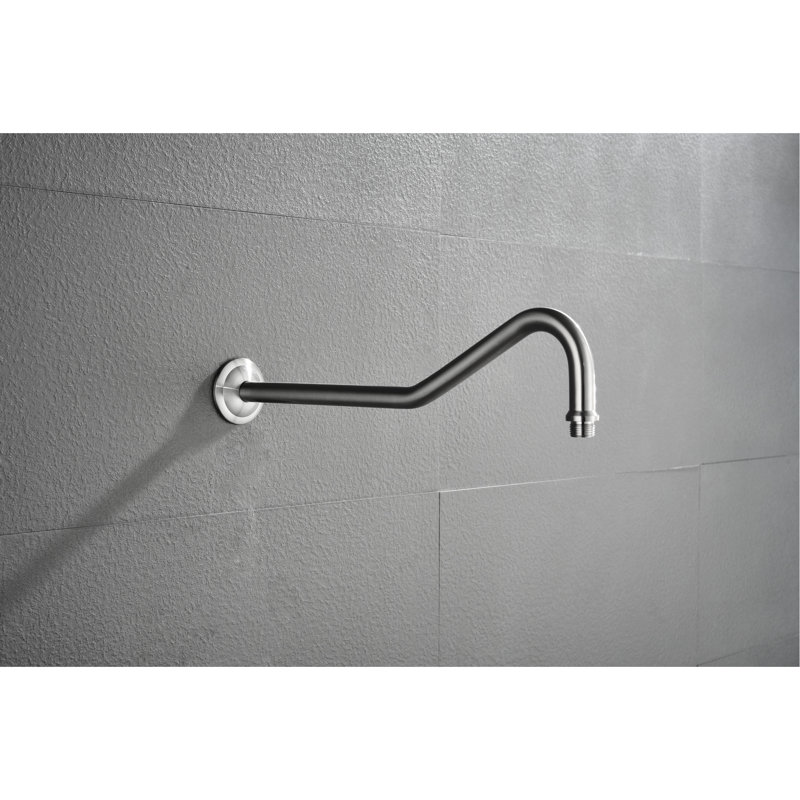 Modern Shower System With Enhanced Function Sprays: Head, Hand Shower, Slide Bar, Bodysprays Refined Design, Silver