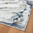 Gangleri Blue Gold Marble Area Rug-496127288