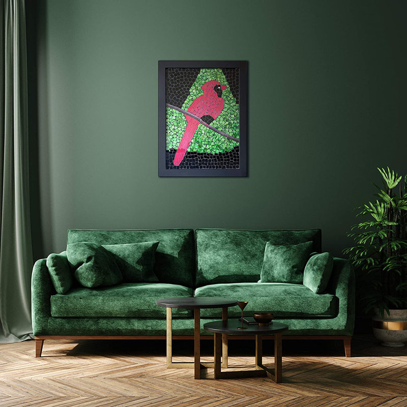 Décoration murale mosaïque en verre