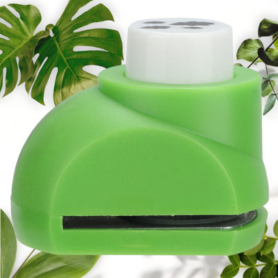 8-Piece Leaf Shape Paper Punch Set for Crafts