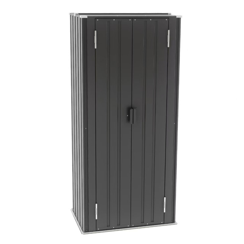 3 Ft. X 2 Ft. Outdoor Storage Metal Vertical Storage Shed