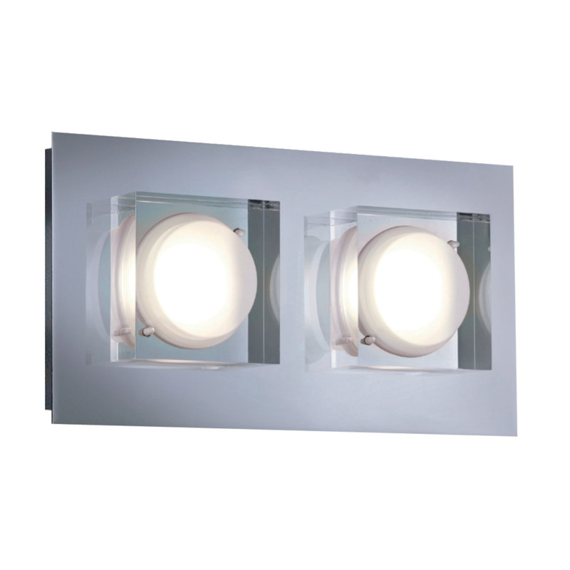 Plafonnier encastré 2 lumières del Abston