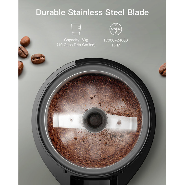 Sboly Electric Stainless Steel Burr Coffee Grinder for Espresso, Drip Coffee  & French Press Coffee 