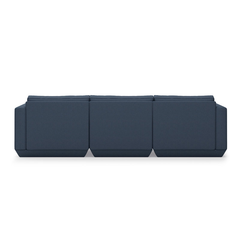 Podium Modular 3 PC Sofa, Hanson Navy