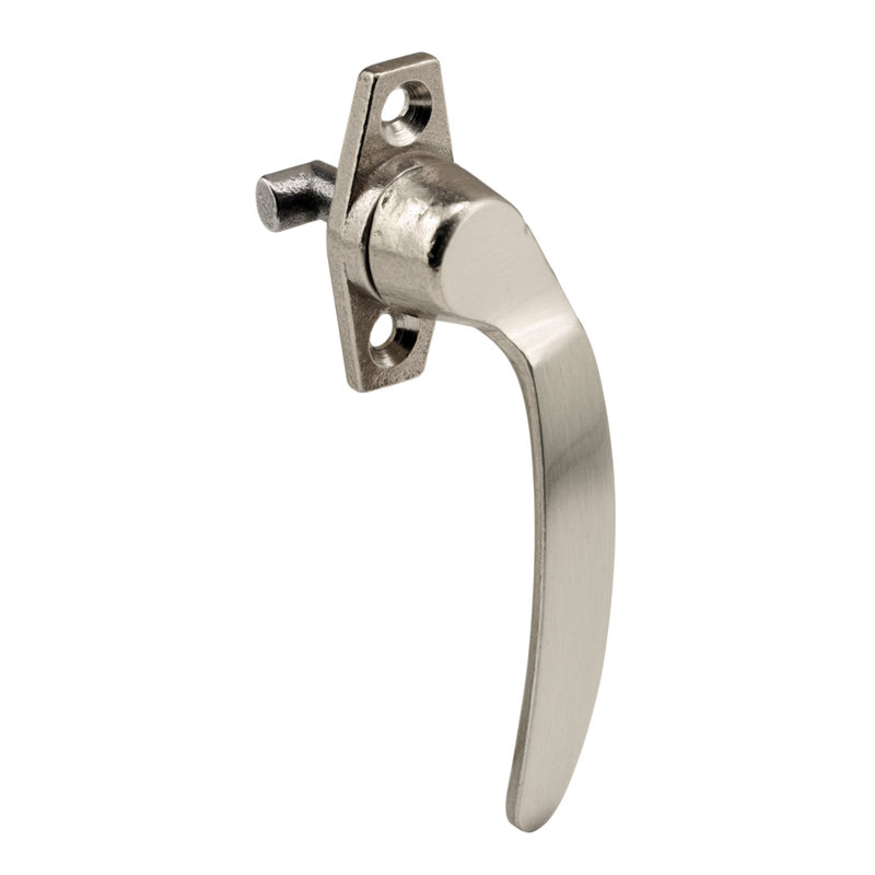 Poignée verrouillable Prime-Line Project-In, main droite, bronze blanc lourd (paquet de 1), H 8,44 po x l 3,81 po x P 1,13 po
