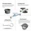 Drain de douche linéaire 12 pouces Neodrain SUS304 avec grille carrée classique pour salle de bain