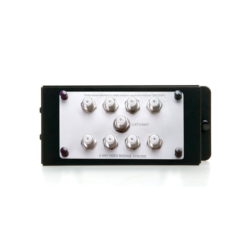 On-q 1x8 Enhanced Passive Video Splitter-combiner