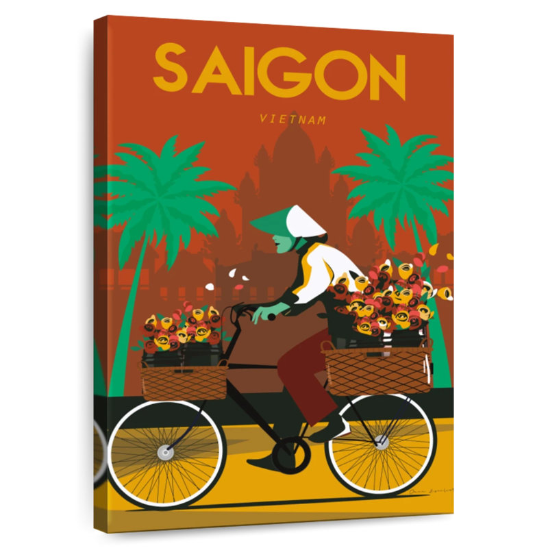Aime Saïgon, H 45 po x l 30 po