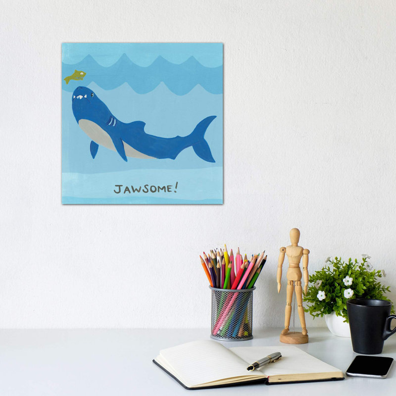 Décoration murale Jawesome I Kids, Toile tendue, H 18 po x l 18 po x 1,5 po