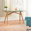 BUREAU EN VERRE