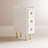 Agripina Narrow Nightstand with Drawers, Small Side Table with Leather Surface for Bedroom and Living Room-1389989075-1397123208