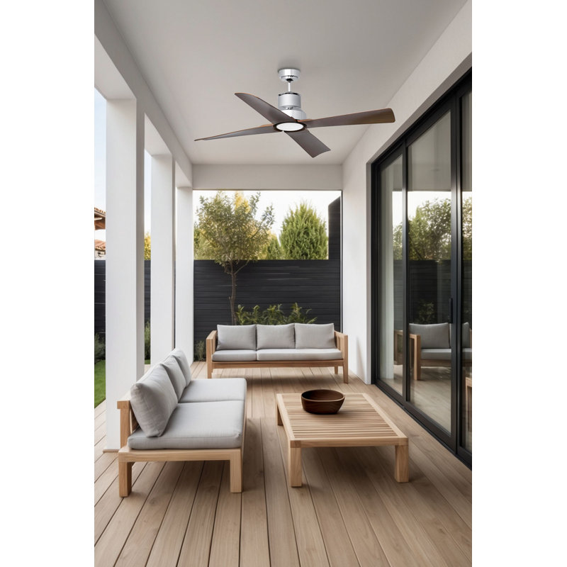 Winche Ceiling Fan, Chrome