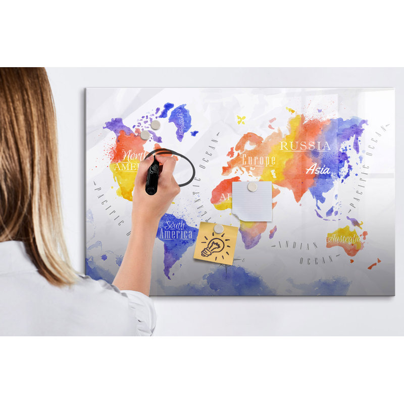 Magnetic Glass Dry Erase Board