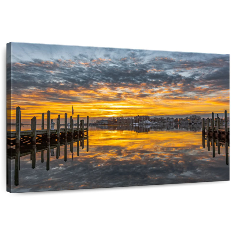 Aletra Annapolis Maryland Dock, H 16 po x l 24 po
