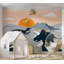 Papier peint pour enfants, paysage de dinosaures abstraits-1418337317