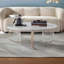 Table basse avec plateau en terrazzo et pieds en acrylique-102630672