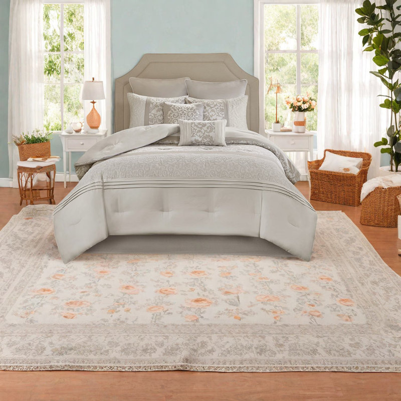 Elegant 8-piece Bedding Sets, Soft Polyester, Graceful Style, Home Comfort