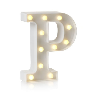 Klehm LED Alphabet Light Up Letters and Numbers
