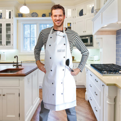 No Pattern Bib Apron