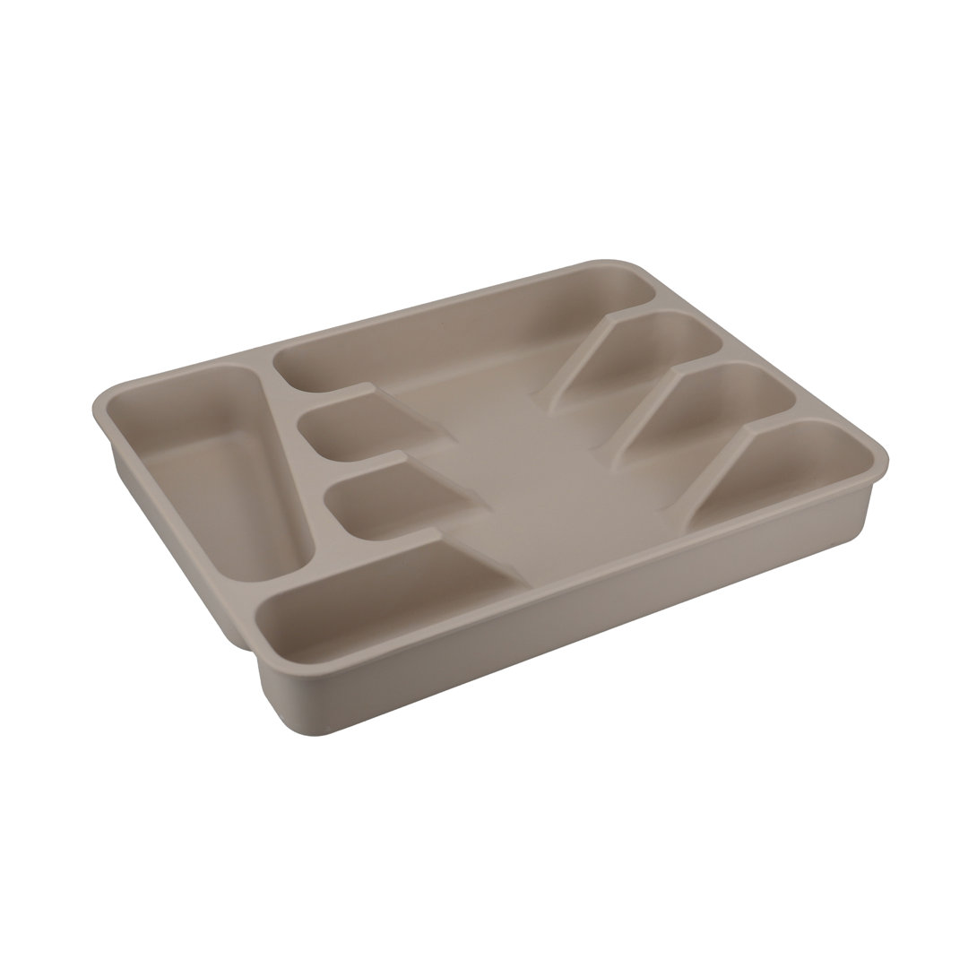 Bamboo Rectangle Flatware Caddy