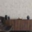 Distressed Metallic Wallpaper, Deep Embossed Shiny Rustic Aged Industrial Design-93061571