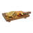 16" Rectangular Footed Serving Tray With Handle