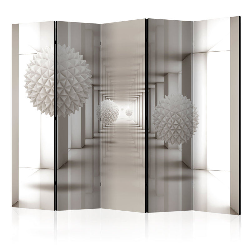 Gateway 172cm H Solid Wood Folding Room Divider, 5